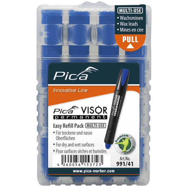 Pica VISOR Refill Pack Blå