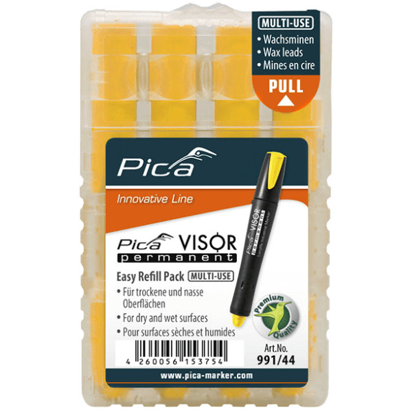 Pica VISOR Refill Pack Gul