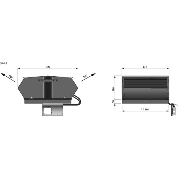 TKV 560 E3 EC Svart